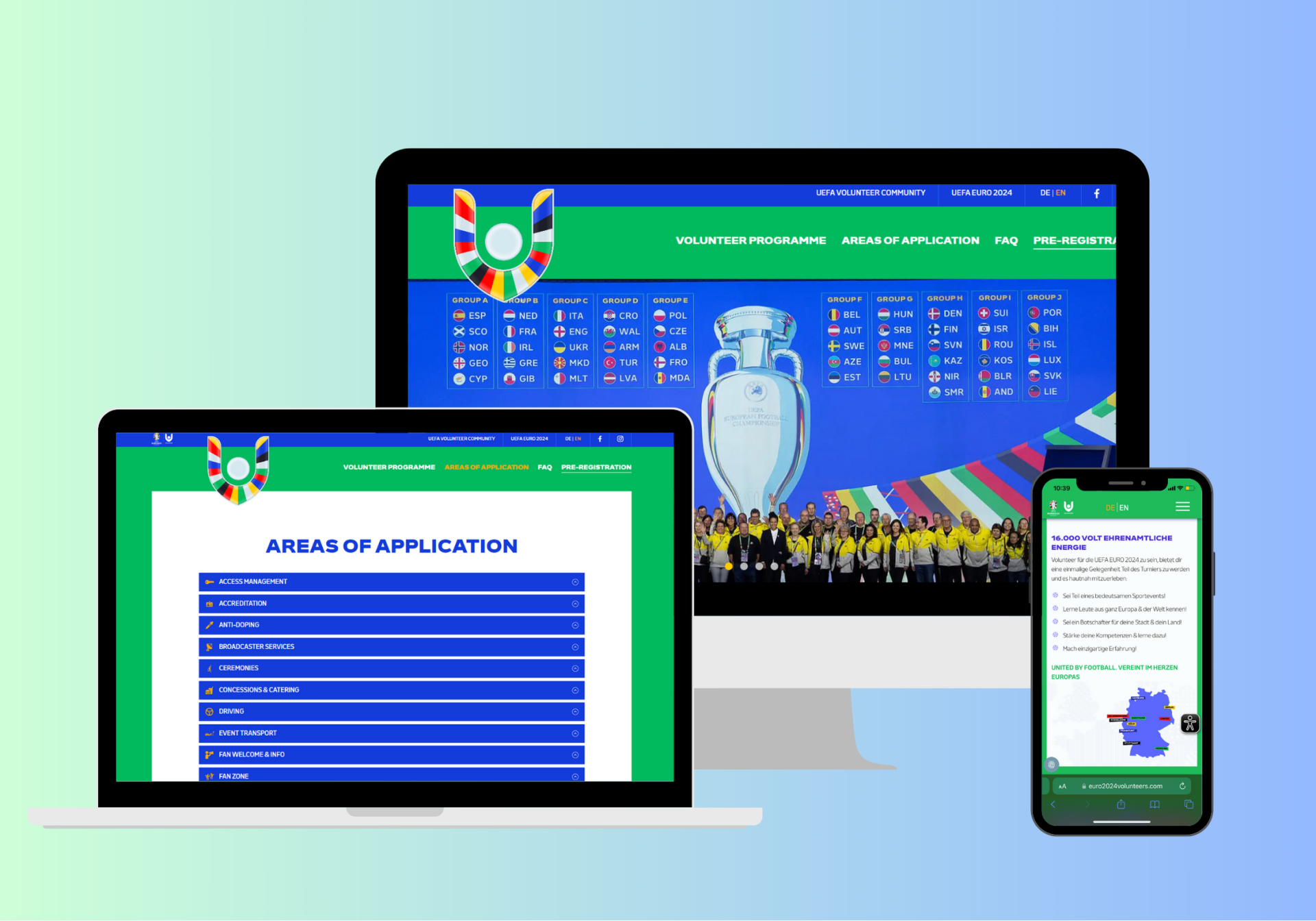 The UEFA EURO 2024 Volunteer website is now Live!