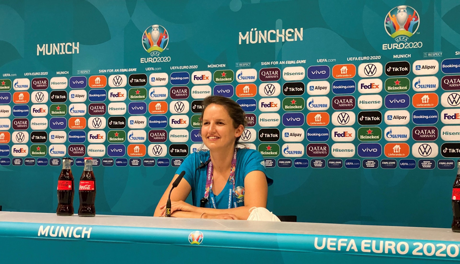Sonja leads the way: UEFA opens exclusive UEFA CFM spot to EURO 2024 volunteers 